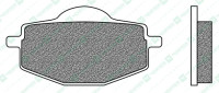 Brzdové destičky, NEWFREN (směs SCOOTER ELITE ORGANIC) 2 ks v balení