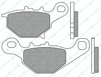 Brzdové destičky, NEWFREN (směs ROAD TOURING SINTERED) 2 ks v balení