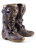 Boty TECH 10 limitovaná edice AIR GOLD, ALPINESTARS (hnědá/zlatá) 2026