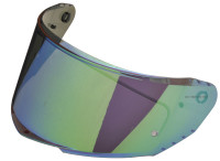 Plexi pro přilby Integral GT 2.0/2.1 a GTS 2.1 s přípravou pro Pinlock, CASSIDA (zrcadlové zelené REVO)