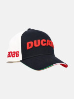 Kšiltovka DUCATI edice 100 let výročí značky (bílá,černá)