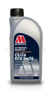 MILLERS OILS plně syntetický olej XF PREMIUM C6/C5 ECO 0w20 1 l