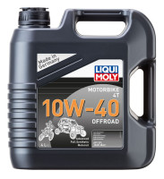 LIQUI MOLY Motorbike 4T 10W40 Offroad, syntetický motorový olej 4 l