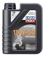 LIQUI MOLY Motorbike 4T 15W50 Offroad,syntetický motorový olej 1 l