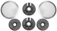 Mechanismus plexi pro přilbu Smart 2 (stříbrný), NOX EXKLUSIV