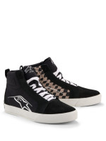 Boty RIDE-63 CANVAS, ALPINESTARS (černá/světle šedá/šachovnicový vzor) 2026