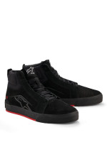 Boty RIDE-63 LEATHER, ALPINESTARS (černá/červená) 2026
