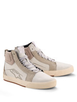Boty RIDE-63 LEATHER, ALPINESTARS (bílá off white/šedá/hnědá) 2026