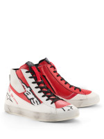 Boty STATED FLAIR, ALPINESTARS (bílá/červená) 2026