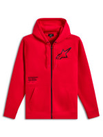 Mikina TRANSVERSE HOODIE, ALPINESTARS (červená)