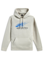 Mikina PULSE HOODIE, ALPINESTARS (bílá off white)