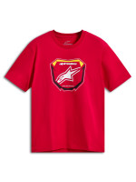 Triko PLATE CSF, ALPINESTARS (červená)