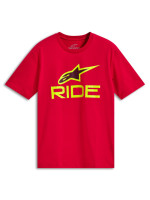 Triko RIDE 4.0 CSF, ALPINESTARS (červená/žlutá fluo/černá)
