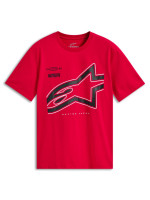 Triko AUTHORITY CSF, ALPINESTARS (červená)