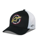 Kšiltovka AORBIT TRUCKER, ALPINESTARS (černá/bílá)
