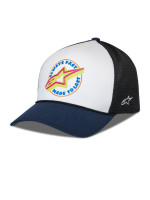 Kšiltovka AORBIT TRUCKER, ALPINESTARS (bílá/modrá/černá)