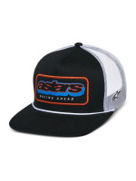 Kšiltovka PHOSPHOR TRUCKER, ALPINESTARS (černá/bílá)
