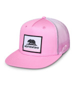 Kšiltovka CALI GRADIENT TRUCKER, ALPINESTARS (růžová/bílá)
