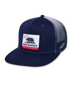 Kšiltovka CALI GRADIENT TRUCKER, ALPINESTARS (modrá/bílá)