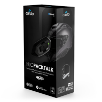 CARDO Interkom na motorku Cardo HJC Packtalk černý