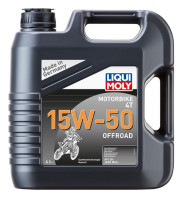 LIQUI MOLY Motorbike 4T 15W50 Offroad,syntetický motorový olej 4 l
