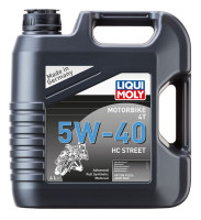 LIQUI MOLY Motorbike 4T 5W40 HC Street, syntetický motorový olej 4 l