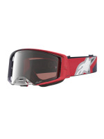 Brýle SUPERTECH HITEN, ALPINESTARS (černá/červená, zrcadlové stříbrné plexi) 2027
