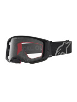 Brýle SUPERTECH VESTA, ALPINESTARS (černá matná/stříbrná, čiré plexi) 2027