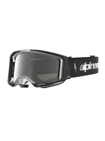Brýle VISION 8 AMBER, ALPINESTARS (černá/stříbrná, zrcadlové stříbrné plexi) 2027