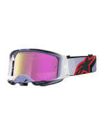 Brýle VISION 8 MAVEN, ALPINESTARS (levandulová/černá, zrcadlové růžové plexi) 2027