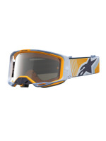Brýle VISION 8 MAVEN, ALPINESTARS (modrá/oranžová, zrcadlové stříbrné plexi) 2027