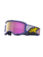 Brýle VISION 5 DRAG, ALPINESTARS (červená/fialová, zrcadlové růžové plexi) 2027