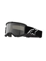 Brýle VISION 5 CORP 2, ALPINESTARS (černá/bílá, zrcadlové stříbrné plexi) 2027