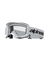 Brýle VISION 3 WORDMARK, ALPINESTARS (bílá/černá, čiré plexi) 2027