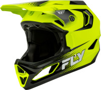 Přilba RAYCE SONAR, FLY RACING - USA, (hi-vis/černá/bílá)