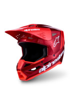 Přilba S-M3 RADIUM, ALPINESTARS (červená/červená fluo/bílá) 2027