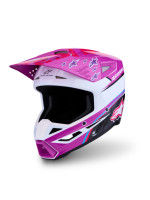 Přilba S-M3 FALCON, ALPINESTARS (fialová/bílá/černá/růžová fluo) 2027