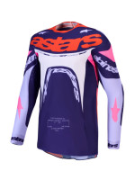 Dres SUPERTECH DYNA, ALPINESTARS (světle fialová/modrá/růžová/bílá) 2027