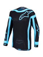 Dres SUPERTECH VESTA, ALPINESTARS (černá/tyrkysová) 2027