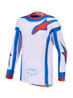 Dres SUPERTECH VESTA, ALPINESTARS (světle šedá/červená/modrá) 2027