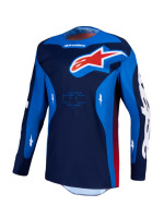 Dres RACER HUNT, ALPINESTARS (modrá/tmavě modrá/červená) 2027