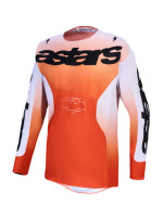 Dres RACER AMBER, ALPINESTARS (červená/světle šedá/černá) 2027