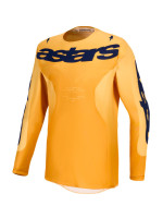 Dres RACER AMBER, ALPINESTARS (oranžová/zlatá/tmavě modrá) 2027