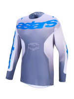 Dres RACER AMBER, ALPINESTARS (tmavě šedá/světle šedá/modrá) 2027