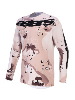 Dres RACER LONE, ALPINESTARS (písková camo/černá) 2027