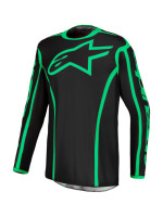 Dres FLUID APEX V2, ALPINESTARS (černá/zelená fluo) 2027