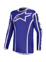 Dres FLUID APEX V2, ALPINESTARS (tmavě modrá/bílá) 2027
