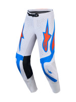 Kalhoty SUPERTECH VESTA, ALPINESTARS (světle šedá/červená/modrá) 2027