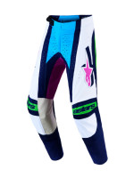 Kalhoty TECHSTAR MAVEN, ALPINESTARS (bílá/modrá/fialová/zelená fluo) 2027