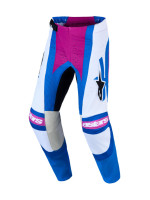 Kalhoty TECHSTAR MAVEN, ALPINESTARS (bílá/modrá/gradient/fialová) 2027